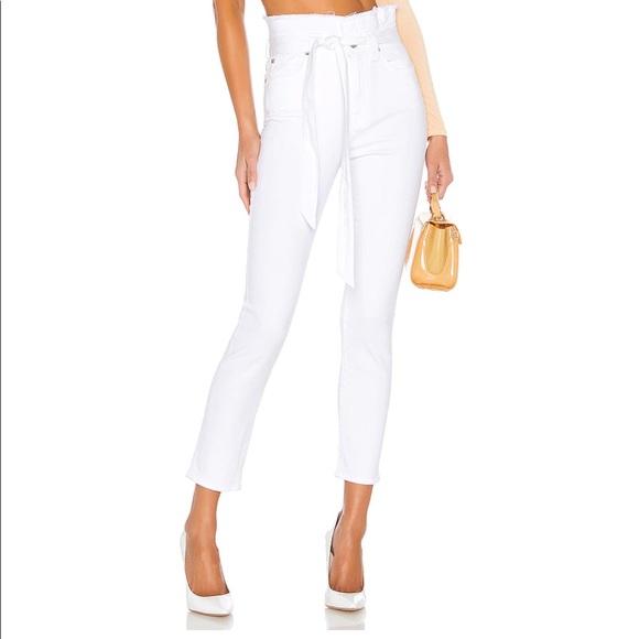 7 For All Mankind Paperbag Waist Pant - Picture 3 of 4